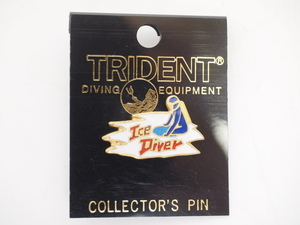 未使用・展示品 TRIDENT ピンバッチ [KB43795]