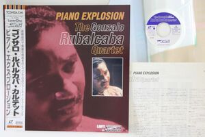 LASERDISC Gonzalo Rubalcaba Quartet Piano Explosion TSL0081 TOSHIBA EMI Japan プロモ /00600