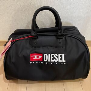 送料無料　未使用　ディーゼル DIESEL RINKE DUFFLE ボストンバッグ　ショルダーストラップ付き　ブラック X09552 メンズ