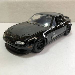 超激レア絶版希少！Jada／ジェイダ！1990 MAZDA MIATA！初代ロードスター！1/24スケール！ローダウン！当時物！入手困難モデル！