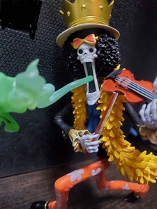 ●ジャンク フィギュアーツZERO鼻唄のブルック ワンピース figuarts ゼロ ONE PIECE BANDAI●送料無料