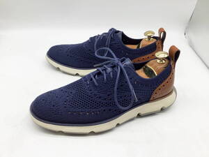 【使用僅美品】COLEHAAN コールハーン ★ 4.ゼログランド スティッチライト ネイビー US7 ★