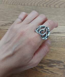 シルバーリング シルバー リング silver ring vintage ヴィンテージ ビンテージ 古着 925 シルバー925 #14 古着屋 指輪 指環 silverring