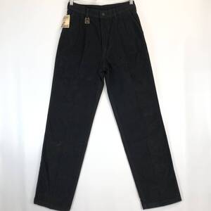 タグ付き KENZO JEANS ケンゾージーンズ ブラック ベロアパンツ 73cm KHB-173