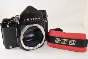 ★美品★ ペンタックス PENTAX 67 後期型 TTL MLU ボディ 2406066