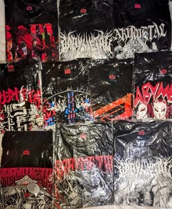 【新品未開封】BABYMETAL Tシャツ TEE 10枚セット 全て Lサイズ ②