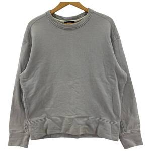 A.P.C. アーペーセー スウェット sizeS/ライトグレー