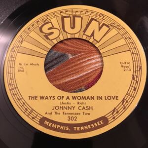 Johnny Cash And The Tennessee Two The Ways Of A Woman In Love / You