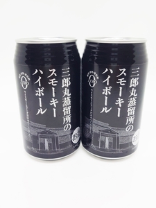 即発送☆三郎丸蒸留所 スモーキーハイボール 355ml×2本 6月末購入