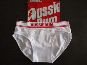 正規直輸入品オーストラリアブランド「Aussie Bum オージー・バム」ホワイトビキニブリーフ