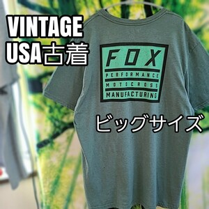 USA古着 20世紀FOX フォックス 映画 ロサンゼルス 両面プリントTシャツ バックプリントTシャツ ダボT ダボシャツ 
