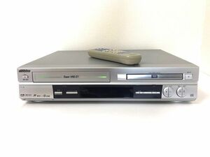 【中古整備品】正常動作 ビクターVictor HR-DS1 DVD/S-VHS ET 高画質S-VHS ET一体型ビデオデッキ プログレッシブ 高速巻き戻 BOAO241110001