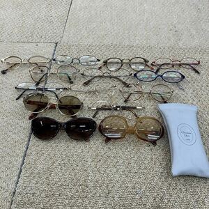 ◆【売り切り】ブランドサングラス メガネ14点まとめ！Diorディオール SAINTLAURENTサンローラン REIKO TAKASHIMA アルマーニ eyeworks 