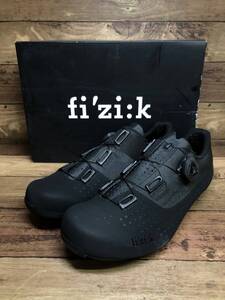 IE811 フィジーク fizik TEMPO OVERCURVE R4 WIDE ビンディングシューズ EU41 ブラック