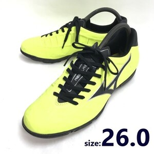 ミズノ/Mizuno★レビュラ V3 AS/サッカー/トレーニングシューズ【size:26.0/ネオンカラー】sneakers/Shoes/trainers◆sH-171