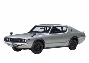 AUTO art 77471 1/18 日産 スカイライン 2000 GT-R （KPGC110） （シルバー）