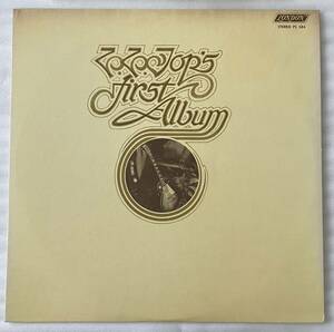 ZZ TOP FIRST ALBUM / ZZトップ ファースト・アルバム PS-584　US盤 中古 