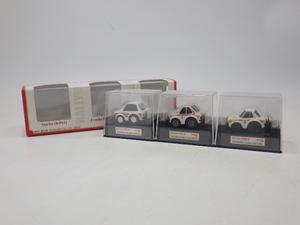 x4G093Z- TAKARA タカラ チョロQ TOYOTA RALLY history set トヨタラリーヒストリーセット 3台セット 当時物