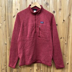 patagonia /パタゴニア /メンズS 長袖 ハーフジップ フリース トップス ベターセーター アウトドア キャンプ アメカジ USA古着 a