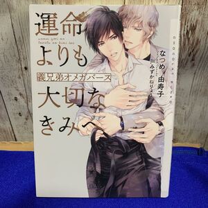 運命よりも大切なきみへ　義兄弟オメガバース （ＣＨＯＣＯＬＡＴ　ＢＵＮＫＯ） なつめ由寿子／著