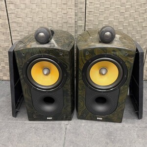 M925-O47-535 B&W Bowers&Wilkins スピーカー Signature 805 シリアル連番 ペア バウワースアンドウィルキンス 音出しOK ⑨