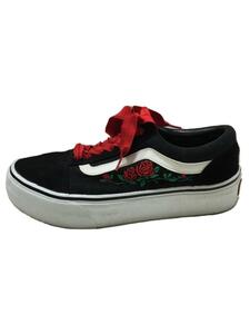 VANS◆ローカットスニーカー/24cm/BLK/コットン/574640-0001