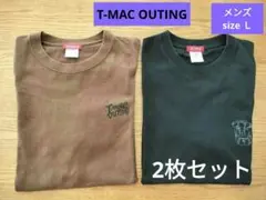 T-MAC OUTING　ティーマックアウティング　プリントTシャツ　Ｌサイズ