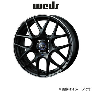 ウェッズ レオニス ナヴィア06 アルミホイール 1本 シャトル GK8/GK9/GP7/GP8 17インチ マットブラック 0037609 WEDS LEONIS NAVIA 06