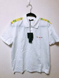 新品未使用品　VERSACE ヴェルサーチ 半袖 Tシャツ ポロシャツ ホワイト 激レア