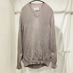 Maison Martin Margiela メゾンマルタンマルジェラ 11SS Mesh Switching Sweater ニット グレー size-M S50HA0288【中目黒R01】