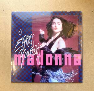 ■シールド未開封品■Madonna / Express Yourself (Sire 0-21225) 1989 US 未開封品 12inch マドンナ レコード 