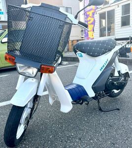 新潟発 スズキ MOLLET 50cc 2スト エンジン一発始動 動画あり 実働 書付 