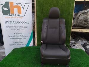 トヨタ　フロントシート　左　エアバッグ無し　クラウン　DBA-GRS200　GRS200　GRS204　2009　＃hyj　NSP139207