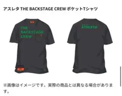 THE BACKSTAGE CREW 東京ヴェルディ　アスレタ　Tシャツ