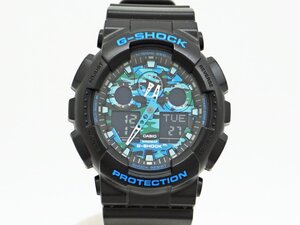 ◇美品【CASIO カシオ】G-SHOCK 桜花賞 2020 GA-100CB-1AJF クォーツ腕時計