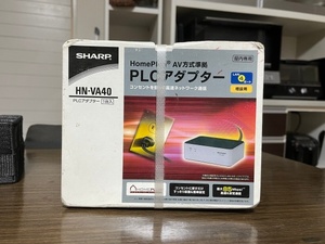 新品 未使用★シャープ PLCアダプター HN-VA40 増設用 ４ポート