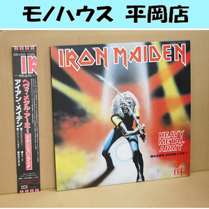 LPレコード アイアンメイデン IRON MAIDEN/HEAVY METAL ARMY ヘヴィメタルアーミー EMS-41004 札幌