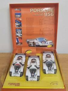 (15).スロットイット1/32 ポルシェ956 ルマン1982の3台入りセット 