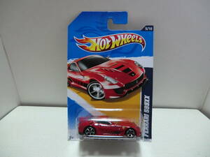 【HW2012ベーシックカー 125/247 HW ALL STARS 12 5/10 FERRARI 599XX・未開封現状品】 赤色ボディー/FERRARIエンブレムタンポ印刷有品