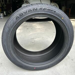 新品未使用 19インチ ヨコハマ ADVAN Sport V107 265/40ZR19（102Y）タイヤのみ 1本 265/40/19 アドバン スポーツ