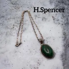 H.Spencer ハリースペンサー カラーストーン ネックレス グリーン