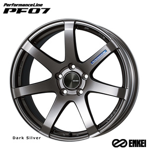 送料無料 エンケイ PerformanceLine PF07 (DS) 7J-17 +48 5H-114.3 (17インチ) 5H114.3 7J+48【4本セット 新品】