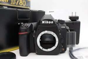 ＜＜化粧箱付き！！ショット数207枚！！＞＞【新級品】NIKON ニコン デジタル一眼レフカメラ D780 ブラック #LE2024391