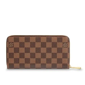 ルイ・ヴィトン 長財布 N60046 ジッピーウォレット ダミエ ラウンドファスナー LOUIS VUITTON ローズ・バレリーヌ ユニセックス 新品