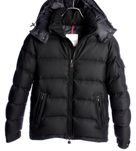 モンクレール モンジュネーブル ウール ダウン ジャケット ブラック MONCLER MONTGENEVRE 国内正規品　#B2