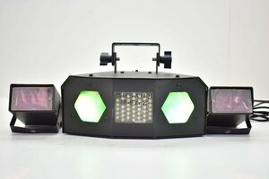 American DJ DUAL GEM PULSE 照明エフェクト + S-81 LED×2 点灯OK[ADJ][アメリカンディージェー][舞台][演出][ムーンフラワー]24M