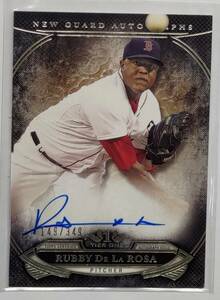 来日外国人 デラロサ 2015 Topps Tier One Auto 直筆サイン 349枚限定 巨人