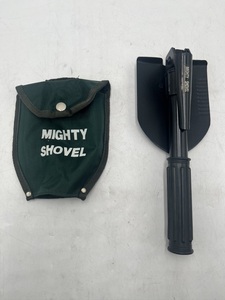 t1149 MIGHTY HAND SPORTS SHOVEL 中古 折りたたみシャベル ケース付 アウトドア スコップ シャベル