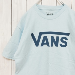 即決【新品】VANS　USバンズ　Tシャツ　ブルー　S　★VANS CLASSIC