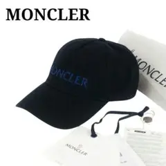 新品 モンクレール MONCLER ロゴ ベースボールキャップ